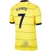 Officiële Voetbalshirt Chelsea Kante 7 Uit 2021-22 - Heren